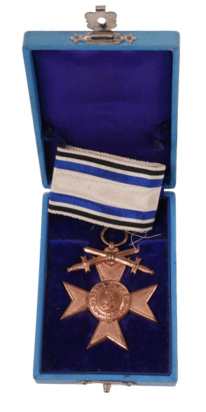 Bayern Militärverdienstkreuz 3. Klasse mit Schwertern im Etui