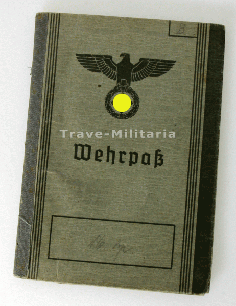 Wehrpass Bühler SS-T.J.R. 14, SS-Flak-Abt. "Ost"