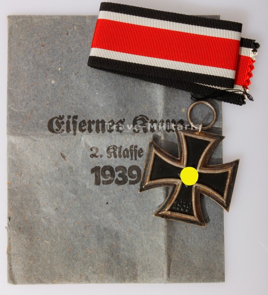 Eisernes Kreuz 2. Klasse in Verleihungstüte