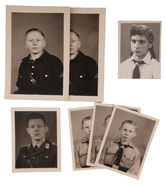 7 Portraitfotos HJ,BDM und Rotes Kreuz