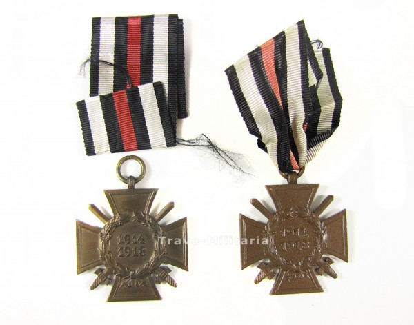 2 Ehrenkreuze für Frontkämpfer