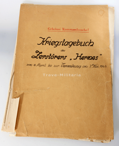 Kriegstagebuch des Zerstörer "Hermes"