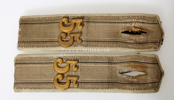 Preußen Paar Feldachselstücke Infanterie-Regiment 55