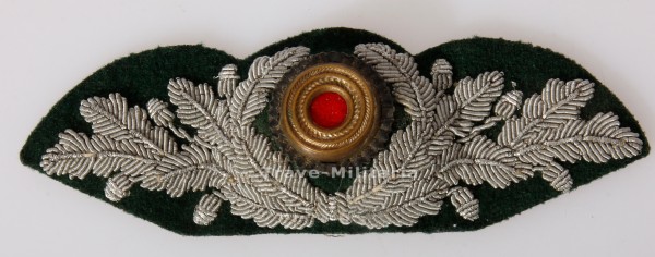 Reichsforstdienst Eichenlaubkranz für Offiziersschirmmütze