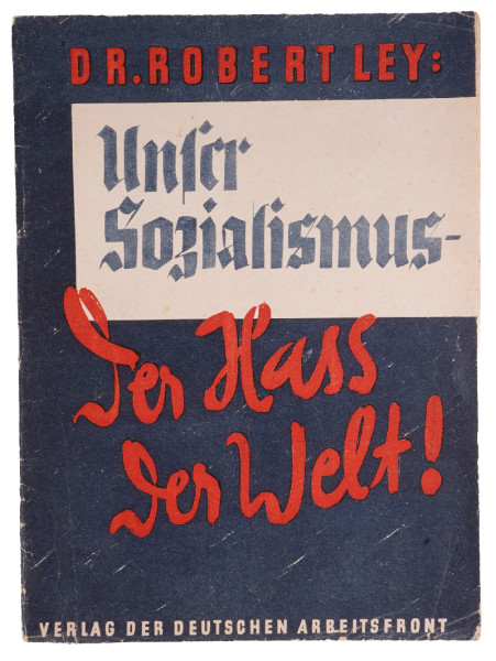Heft "Unser Sozialismus - Der Hass der Welt!"