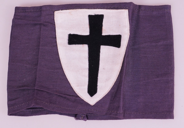 Armbinde Freikorps und Baltikumskämpfer im NS-Kriegerbund 1933/34
