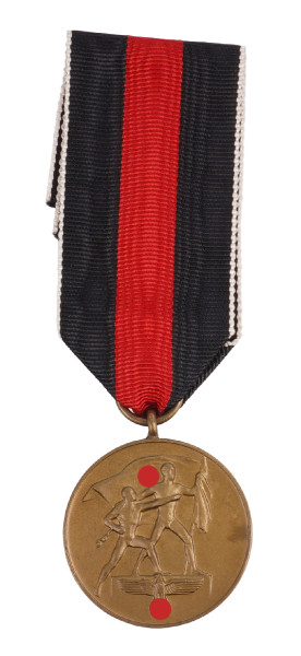 Medaille zur Erinnerung an den 1. Oktober 1938