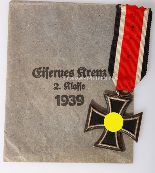 Eisernes Kreuz 2. Klasse mit Verleihungstüte