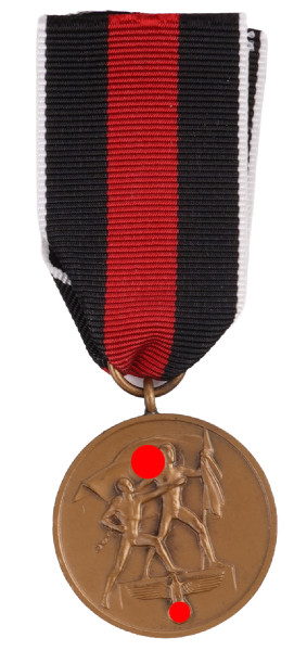 Medaille zur Erinnerung an den 1. Oktober 1938