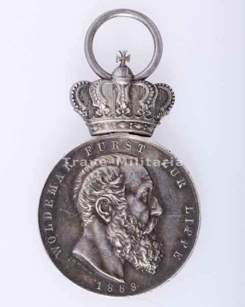 Schaumburg-Lippe - Silberne Verdienstmedaille 1888