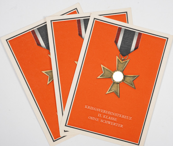Postkarte "Kriegsverdienstkreuz II.Klasse ohne Schwerter"