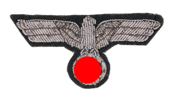 Wehrmacht Heer Mützenadler für die Offiziersschirmmütze