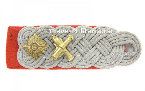 Schulterklappe Waffenoffizier Artillerie Oberstleutnant