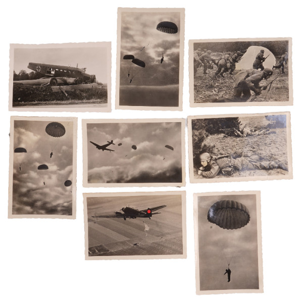 8 Fotos Fallschirmjäger