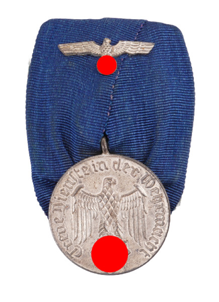 Dienstauszeichnung der Wehrmacht 4. Klasse für 4 Jahre