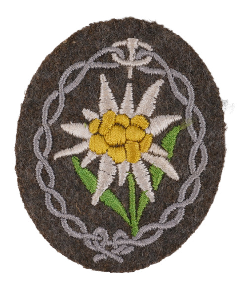 Wehrmacht Heer Ärmelabzeichen für Gebirgsjäger