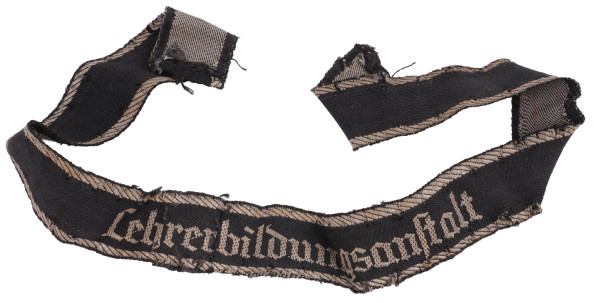 Hitlerjugend Ärmelstreifen Lehrerbildungsanstalt für Führer