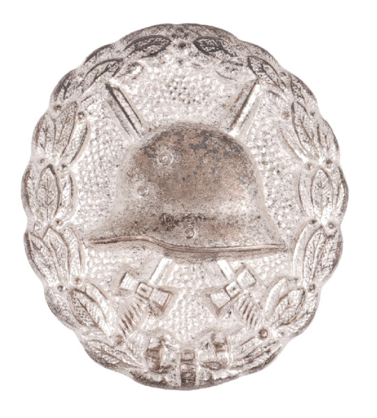 Verwundetenabzeichen in Mattweiß 1918