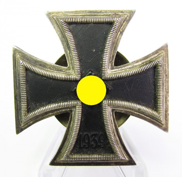 Eisernes Kreuz 1. Klasse 1939 an Schraubscheibe, Hersteller Rettenmaier L59, selten
