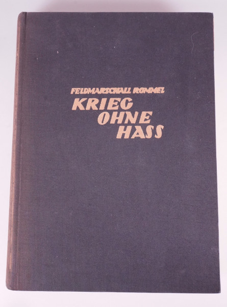 Buch ``Feldmarschall Rommel, Krieg ohne Hass´´