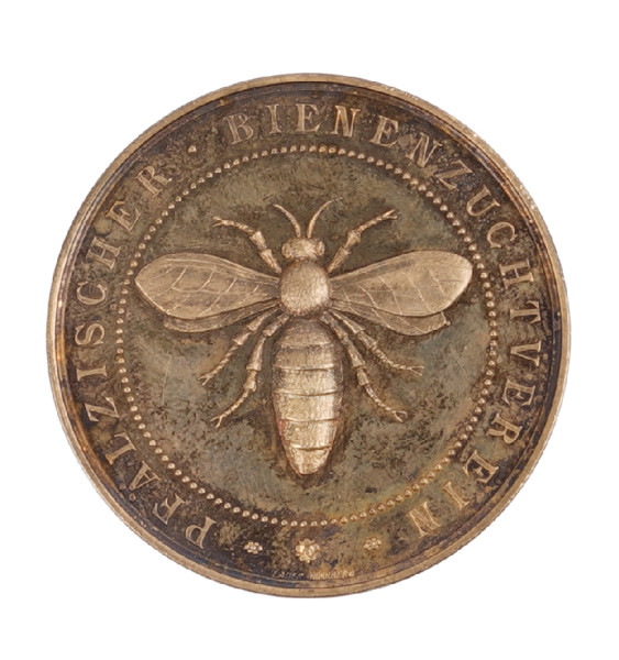 Pfälzischer Bienenzuchtverein Medaille für hervorragende Leistung in Gold
