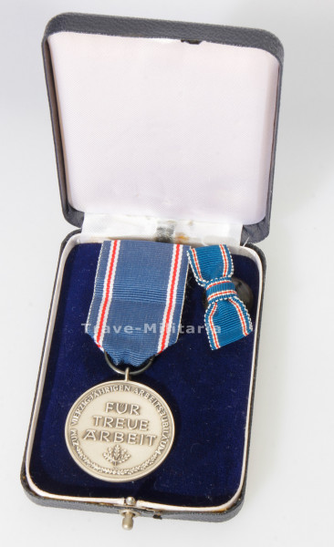 Schleswig-Holstein Medaille ,,Für treue Arbeit" 40 Jahre im Etui