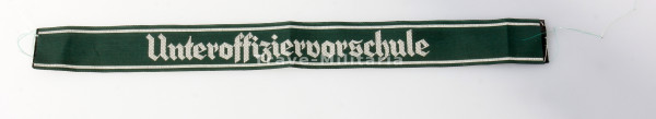 Wehrmacht Heer Ärmelband "Unteroffiziervorschule"
