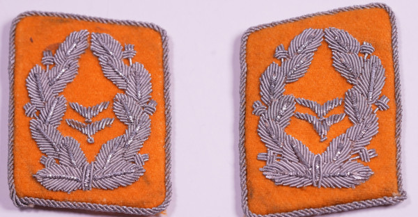 Luftwaffe Paar Kragenspiegel Oberstleutnant fliegendes Personal