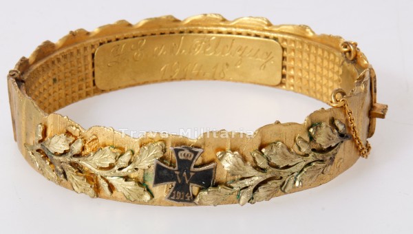 Patriotischer Armreif 1. Weltkrieg 1914-1918