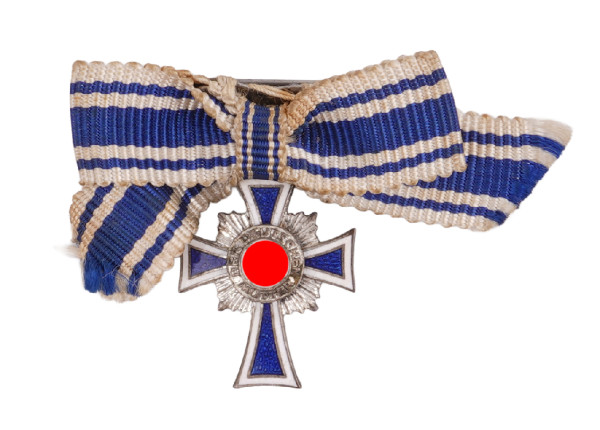 Miniatur Ehrenkreuz der Deutschen Mutter in Silber