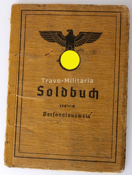 Soldbuch Kämmerer Herres Sanitäts Staffel Göttingen