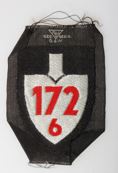 Reichsarbeitsdienst Ärmelspaten für Führer RAD- Abteilung 172/6