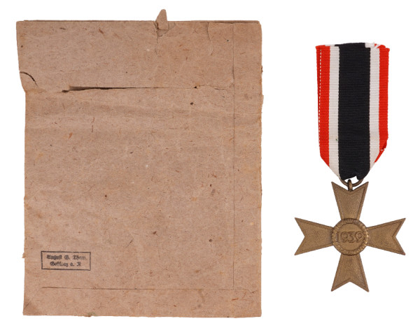Kriegsverdienstkreuz 2.Klasse ohne Schwerter mit Tüte