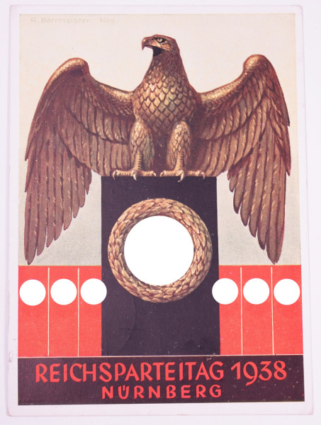 Postkarte "Reichsparteitag 1938 Nürnberg"