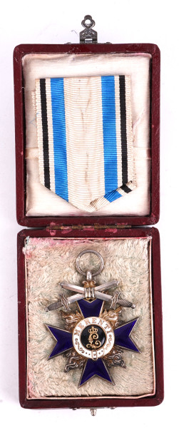 Bayern Militärverdienstorden 4. Klasse mit Schwertern im Etui