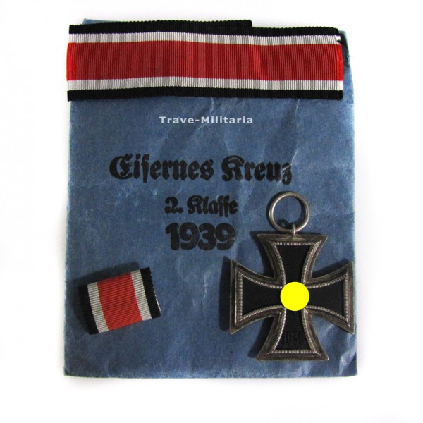 Eisernes Kreuz 2. Klasse mit Verleihtüte und Feldspange