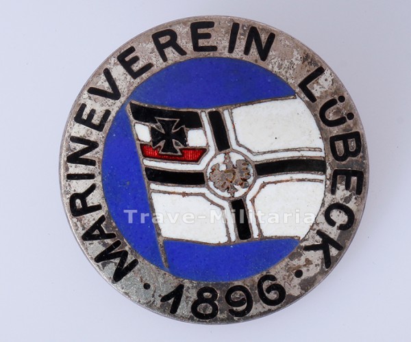 Abzeichen Marineverein Lübeck 1896