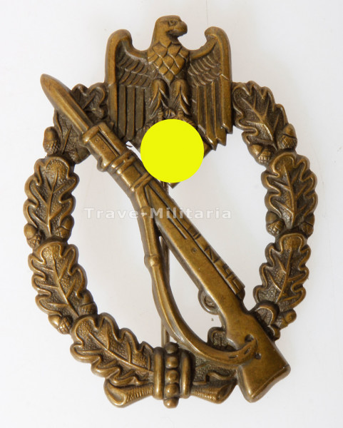 Infanterie- Sturmabzeichen in Bronze Buntmetall