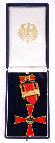 BRD Verdienstkreuz für Arbeitsjubilare im Etui