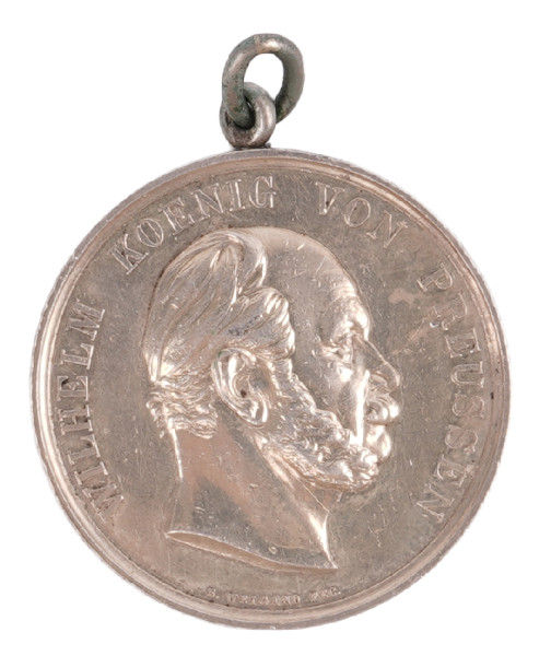 Preußen Schützenmedaille Wilhelm König von Preußen