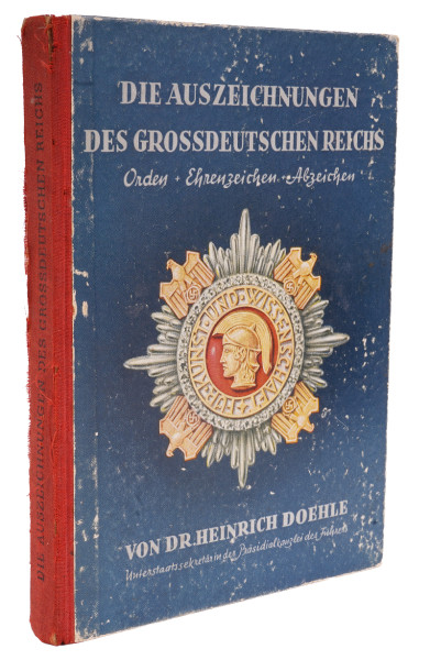 Buch "Die Auszeichnungen des Grossdeutschen Reiches von Dr. Doehle"