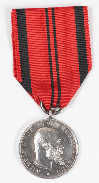 Württemberg Silberne Verdienstmedaille 1892