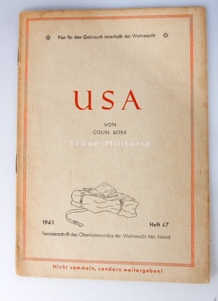 Tornisterschrift USA 1941 Heft 47