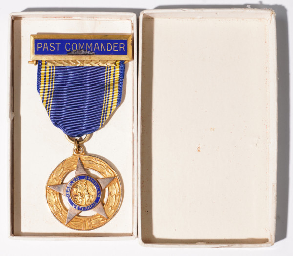 USA Medaille Disabled American Veterans im Pappetui