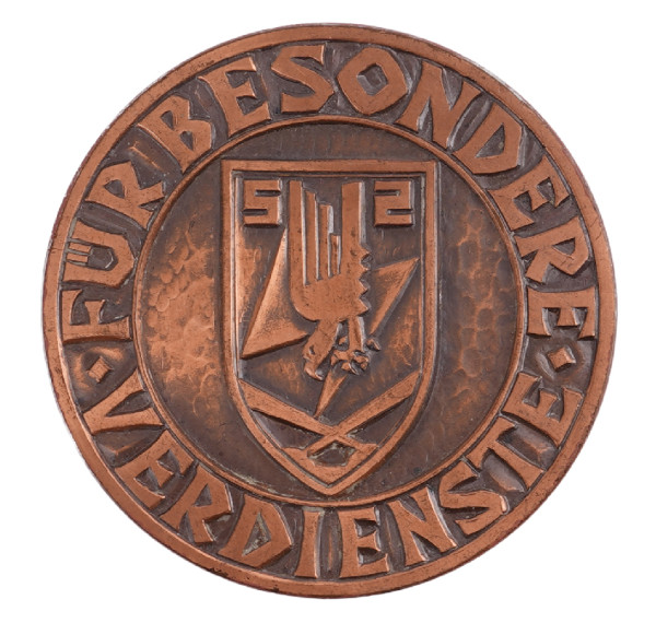 Ehrenplakette des Flakscheinwerfer-Regiments 2 "Für besondere Verdienste 1941"