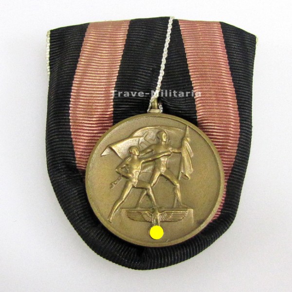 Einzelspange Medaille zur Erinnerung an den 1. Oktober 1938
